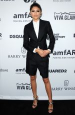 ZENDAYA COLEMAN at amfAR