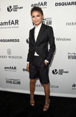 ZENDAYA COLEMAN at amfAR