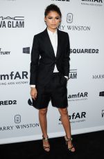 ZENDAYA COLEMAN at amfAR