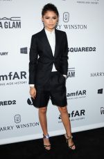 ZENDAYA COLEMAN at amfAR