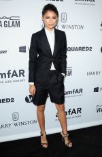 ZENDAYA COLEMAN at amfAR