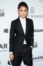 ZENDAYA COLEMAN at amfAR