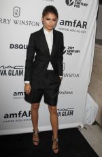 ZENDAYA COLEMAN at amfAR