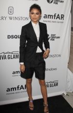 ZENDAYA COLEMAN at amfAR