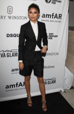 ZENDAYA COLEMAN at amfAR