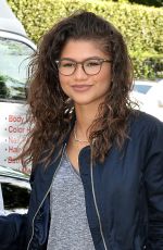 ZENDAYA COLEMAN at Just Jared Fall Fun Day in Los Angeles 10/24/2015