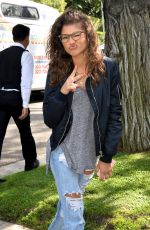 ZENDAYA COLEMAN at Just Jared Fall Fun Day in Los Angeles 10/24/2015