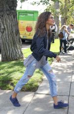 ZENDAYA COLEMAN at Just Jared Fall Fun Day in Los Angeles 10/24/2015