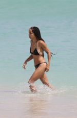 ZOE KRAVITZ in Bikini on the Beach in Miami 10/05/2015