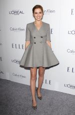 ZOEY DEUTCH at 2015 Elle Women in Hollywood Awards in Los Angeles 10/19/2015