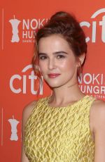 ZOEY DEUTCH at No Kid Hungry Benefit Dinner in Los Angeles 10/14/2015