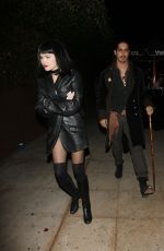 ZOEY DEUTCH Leaves Le Jardin Night Club in Hollywood 10/29/2015