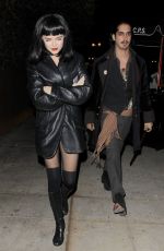 ZOEY DEUTCH Leaves Le Jardin Night Club in Hollywood 10/29/2015