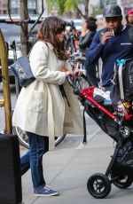 ZOOEY DESCHANEL Out and About in Los Angeles 10/14/2015