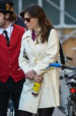 ZOOEY DESCHANEL Out in Los Angeles 10/15/2015