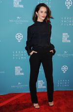 ABIGAIL SPENCER at 2015 Napa Valley Film Festival Gala in Yountville 11/12/2015