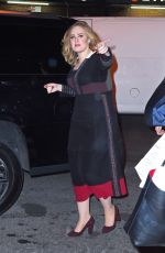 ADELE Arrives at Her Hotel in New York 11/23/2015