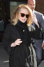 ADELE Leaves Her Hotel in New York 11/17/2015
