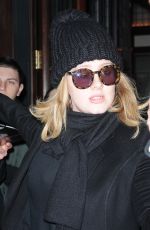 ADELE Leaves Her Hotel in New York 11/18/2015