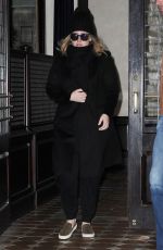 ADELE Leaves Her Hotel in New York 11/18/2015