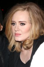 ADELE Out and About in New York 11/19/2015