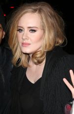 ADELE Out and About in New York 11/19/2015