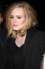 ADELE Out and About in New York 11/19/2015