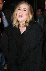 ADELE Out and About in New York 11/19/2015