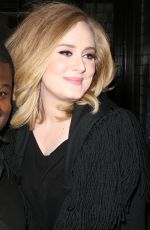 ADELE Out and About in New York 11/19/2015