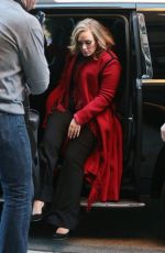 ADELE Out and About in New York 11/20/2015