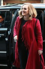 ADELE Out and About in New York 11/20/2015