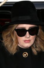 ADELE Out and About in New York 11/24/2015