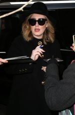 ADELE Out and About in New York 11/24/2015