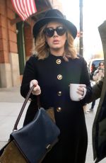 ADELE Out and About in New York 11/24/2015