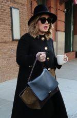 ADELE Out and About in New York 11/24/2015