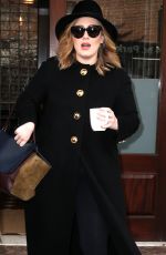 ADELE Out and About in New York 11/24/2015