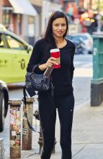ADRIANA LIMA Out and Aout in New York 11/04/2015