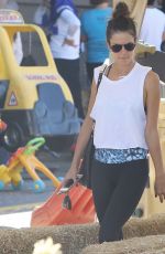 ALESSANDRA AMBROSIO at a Pumpkin Patch in Los Angeles 10/31/2015