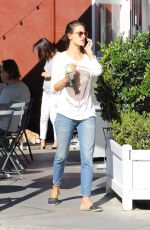 ALESSANDRA AMBROSIO Out and About in Brentwood 11/13/2015