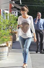 ALESSANDRA AMBROSIO Out and About in Brentwood 11/13/2015