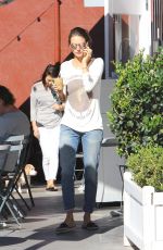 ALESSANDRA AMBROSIO Out and About in Brentwood 11/13/2015