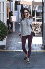 ALESSANDRA AMBROSIO Out and About in Brentwood 11/18/2015