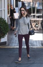ALESSANDRA AMBROSIO Out and About in Brentwood 11/18/2015