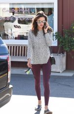 ALESSANDRA AMBROSIO Out and About in Brentwood 11/18/2015