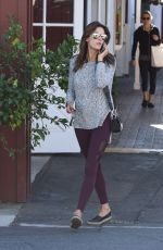 ALESSANDRA AMBROSIO Out and About in Brentwood 11/18/2015