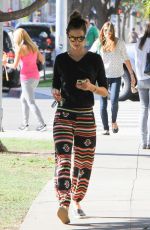 ALESSANDRA AMBROSIO Out and About in Los Angeles 11/07/2015