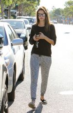 ALESSANDRA AMBROSIO Out and About in Los Angeles 11/19/2015