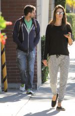 ALESSANDRA AMBROSIO Out and About in Los Angeles 11/19/2015