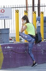 ALESSANDRA AMBROSIO Out in Los Angeles 10/29/2015
