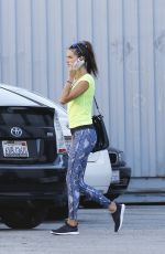 ALESSANDRA AMBROSIO Out in Los Angeles 10/29/2015